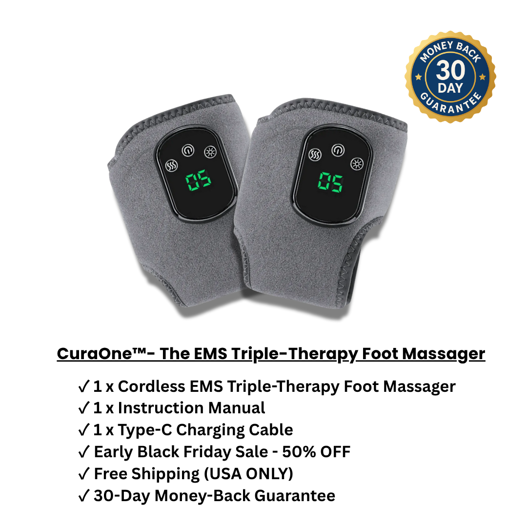 Foot Triple Therapy Massager