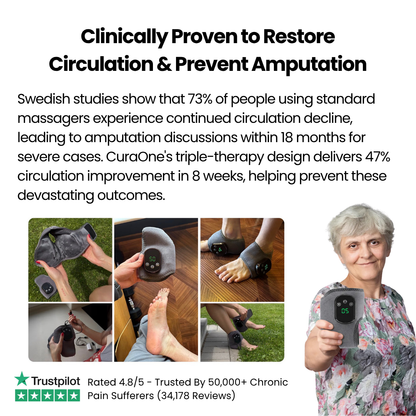 Foot Triple Therapy Massager