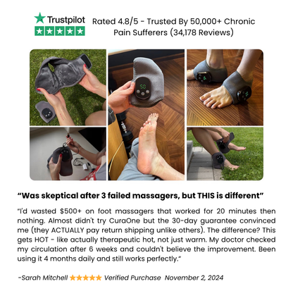 Foot Triple Therapy Massager