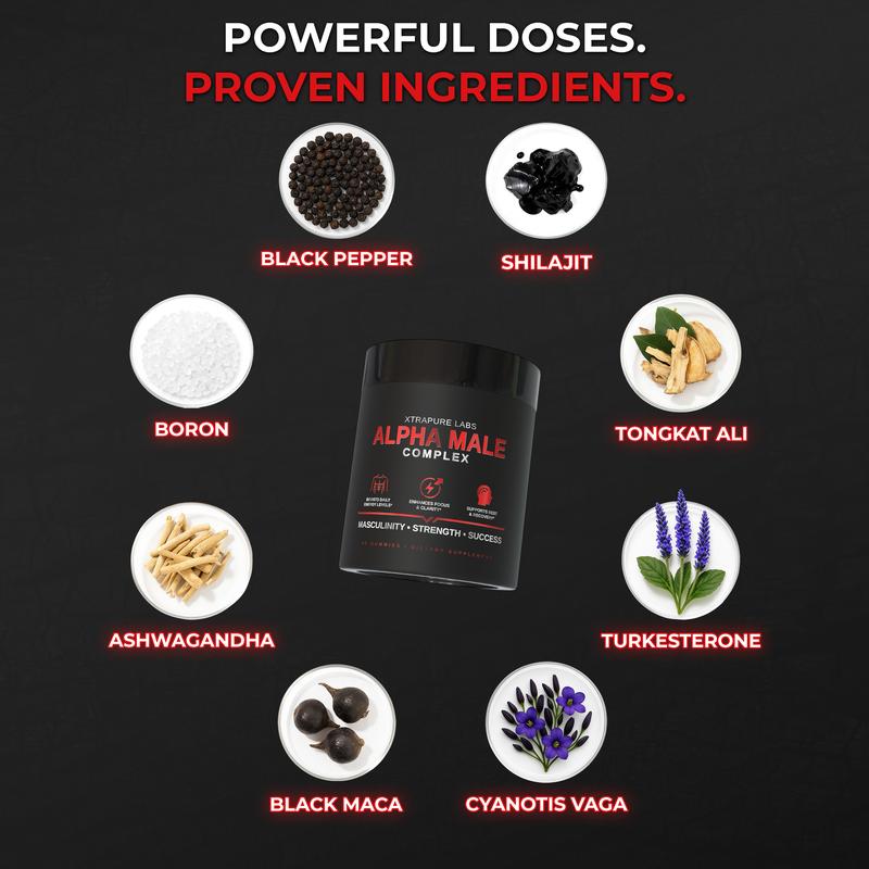 Alpha Male Complex | Boost Energy & Focus