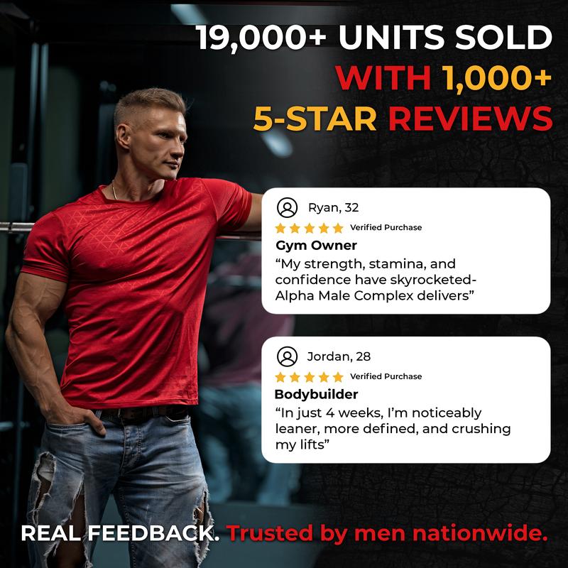 Alpha Male Complex | Boost Energy & Focus