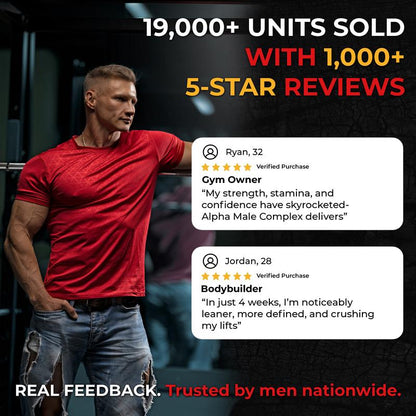 Alpha Male Complex | Boost Energy & Focus